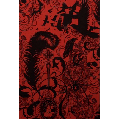 Alexander Henry Fabrics - Halloween - After Dark in Red