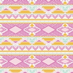 Art Gallery Fabrics - AGF Collection - Anna Elise - Tribal Study in Jewel