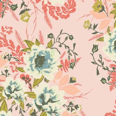 Art Gallery Fabrics - AGF Collection - Forest Floor - Wild Posy in Flora