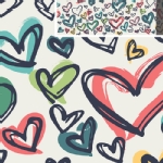 Art Gallery Fabrics - AGF Collection - Happy Home - Where the Heart Is in Pure