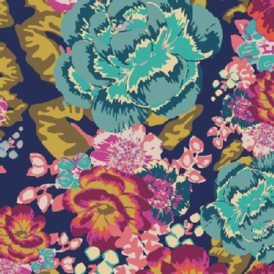 Art Gallery Fabrics - Fusion - Acqua Di Rose in Boho