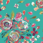 Art Gallery Fabrics - Knits - Swifting Flora in Boho