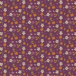 Art Gallery Fabrics - Knits - Autumn Vibes - Cozy Ditzy in Plum