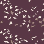Art Gallery Fabrics - Winged - VOLIE - Aves Chatter in Dim
