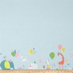 Blend Fabrics - Faraway Forest - Party Parade in Blue