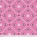 Blend Fabrics - Luckie - Bandana in Pink