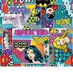 Camelot Fabrics - Girl Power 2 - Action Panels in Multi