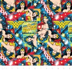 Camelot Fabrics - Girl Power 2 - Wonder Woman in Multi