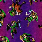 Character Prints - Nintendo - Zelda Toss in Purple