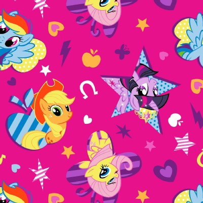 Character Prints - Other Characters - My Little Pony Cutie Toss in Pink