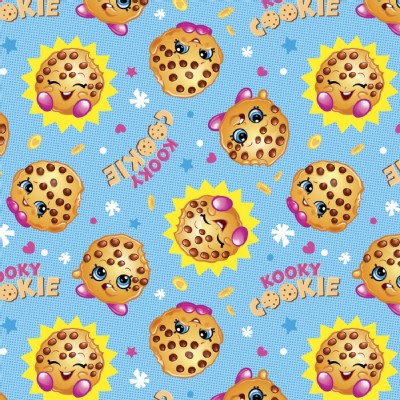 Character Prints - Other Characters - Shopkins Cookie in Blue
