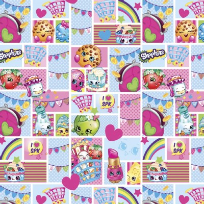 Character Prints - Other Characters - Shopkins Patch in Blue