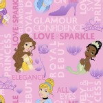 Character Prints - Princess - Disney Princess Royal Debut Badges in Pink