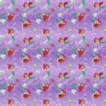 Character Prints - Princess - Ariel Splash in Purple
