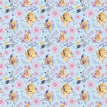 Character Prints - Princess - Disney I am Princess All Over in Blue