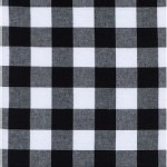 Cotton And Steel - Basics - Gingham 1 inch in Black