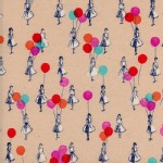 Cotton And Steel - Jubilee - Balloons in Peach