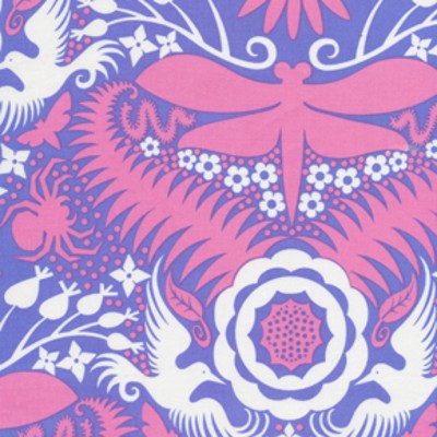 Free Spirit - Garden Divas - Dragonfly Moon in Pink