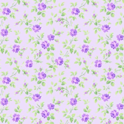 Lakehouse Drygoods - Sausalito Cottage - Tiny Floral in Lavender