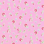 Lecien - Flower Sugar 2013 Fall - Tossed Floral in Pink