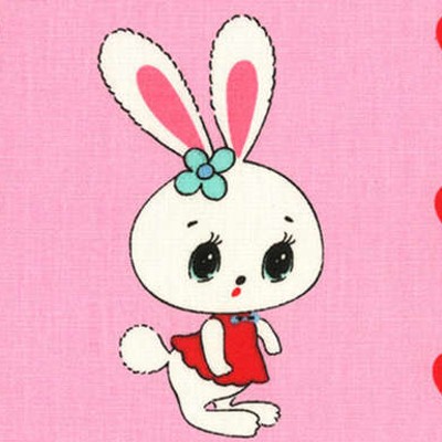 Lecien - Honey Tune - Bunny Love in Pink