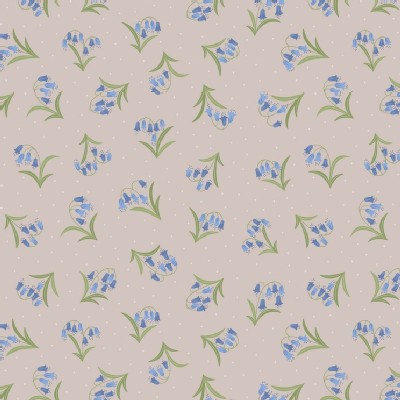 Lewis And Irene - Flos Wildflowers - Bluebells in Linen
