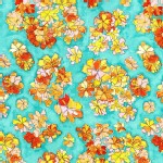 Michael Miller Fabrics - Cosmos - Tiny Cosmos in Peach