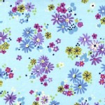 Michael Miller Fabrics - Florals - Little Posies in Sky
