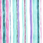 Michael Miller Fabrics - Florals - Spring Fling - Cory Stripe in Lavender