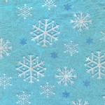 Michael Miller Fabrics - Glitter and Sparkles - Snowflakes Glitter in Blizzard