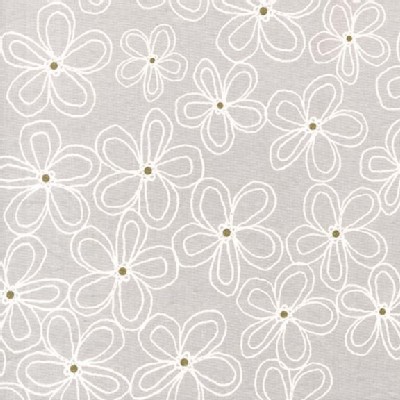 Michael Miller Fabrics - Glitz - Wee Sparkle - Lacey Daisy in Cloud