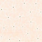 Michael Miller Fabrics - Glitz - Wee Sparkle - Lacey Daisy in Confection