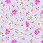 Michael Miller Fabrics - Kids - Fairy Frolic Floral in Lilac