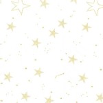 Michael Miller Fabrics - Magic - Lucky Stars in White