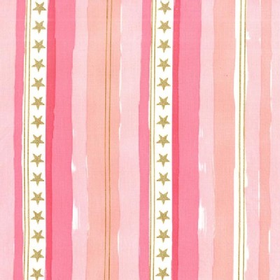 Michael Miller Fabrics - Magic - Stars and Stripes in Pink