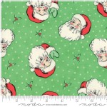 Moda Fabrics - Swell Christmas - Santa in Green