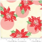 Moda Fabrics - Swell Christmas - poinsettia in Cream