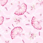 P B Textiles - Ballet Rose - Dancers in Pink