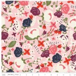 Riley Blake Designs - Florals - Posy Garden - Main in Pink