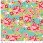 Riley Blake Designs - Hello Gorgeous - Main Floral in Mint