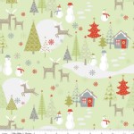 Riley Blake Designs - Holiday - Merry Little Christmas in Green