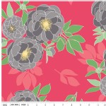 Riley Blake Designs - Knit Prints - The Cottage Garden in Red