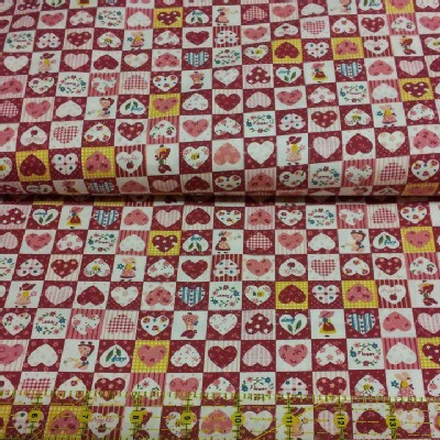 Trans Pacific Textiles - TPT - Sweet Dolly in Red