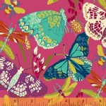 Windham Fabrics - Butterfly Dance - Butterflies in Pink